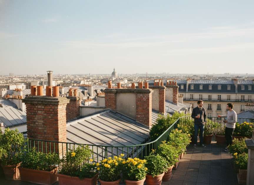 Парижские крыши: полный гид по секретным террасам и барам (2025)